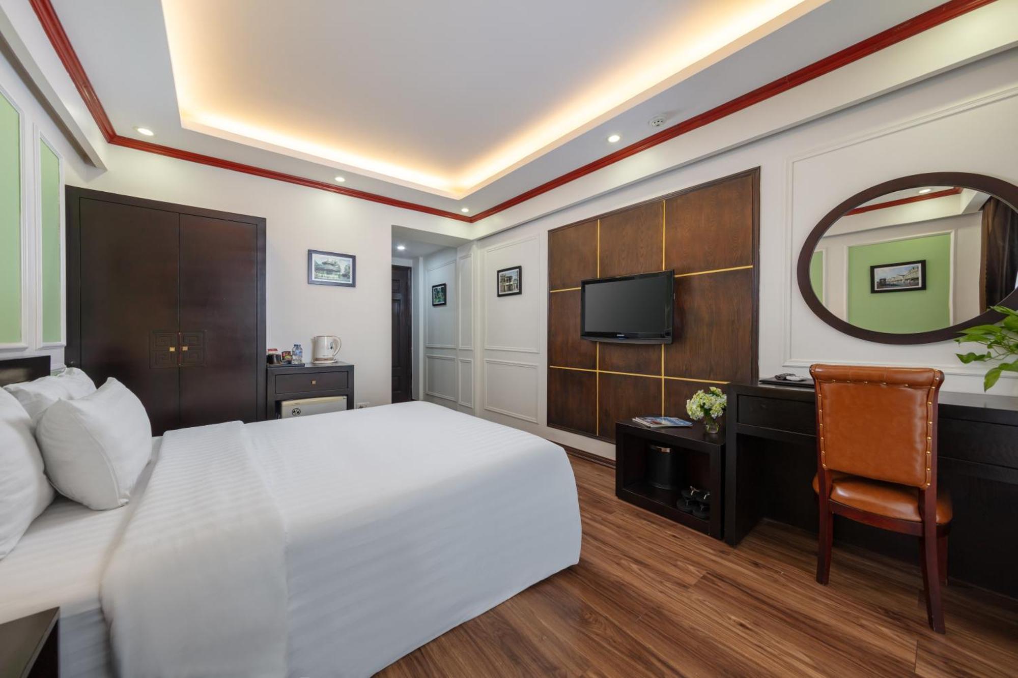 Viet Hotel & Travel Hanoi Buitenkant foto