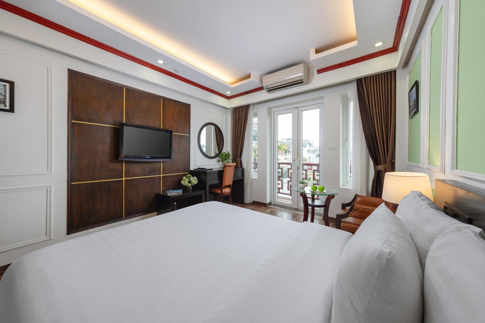 Viet Hotel & Travel Hanoi Buitenkant foto