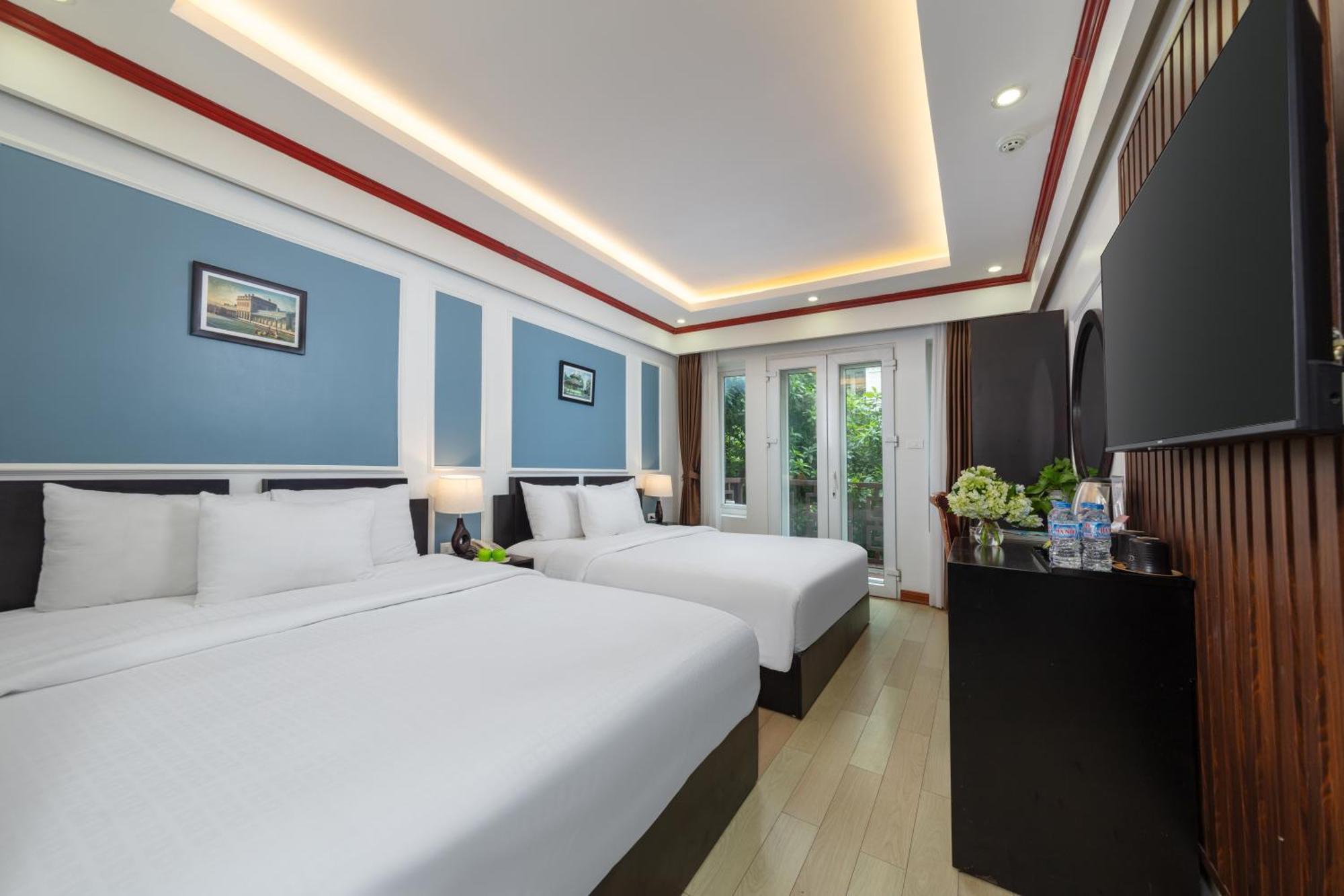 Viet Hotel & Travel Hanoi Buitenkant foto