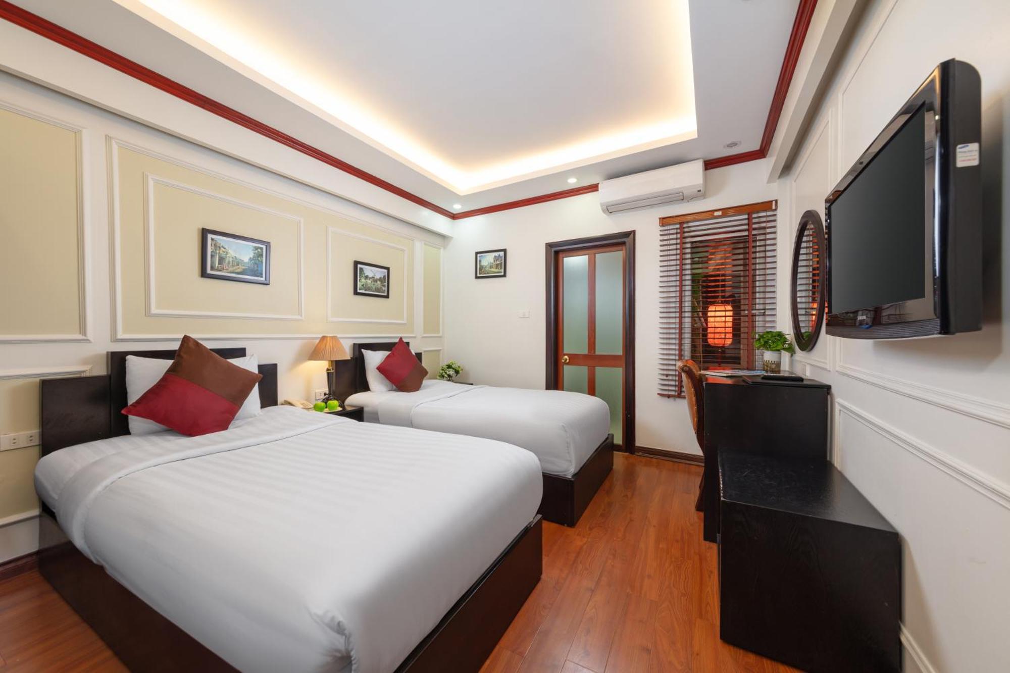 Viet Hotel & Travel Hanoi Buitenkant foto