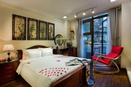 Viet Hotel & Travel Hanoi Buitenkant foto