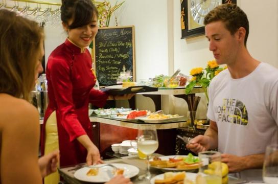 Viet Hotel & Travel Hanoi Buitenkant foto