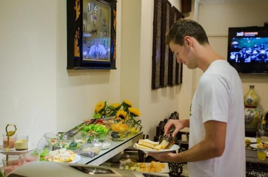 Viet Hotel & Travel Hanoi Buitenkant foto